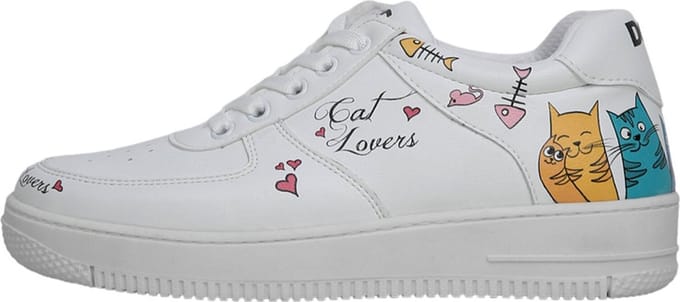 Dice Dames Sneakers - Cat Lovers 37
