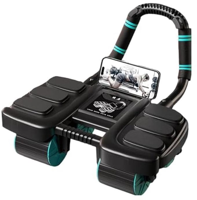 Automatische Ab Roller met 6 Elleboogsteunen voor Effectieve Core Training