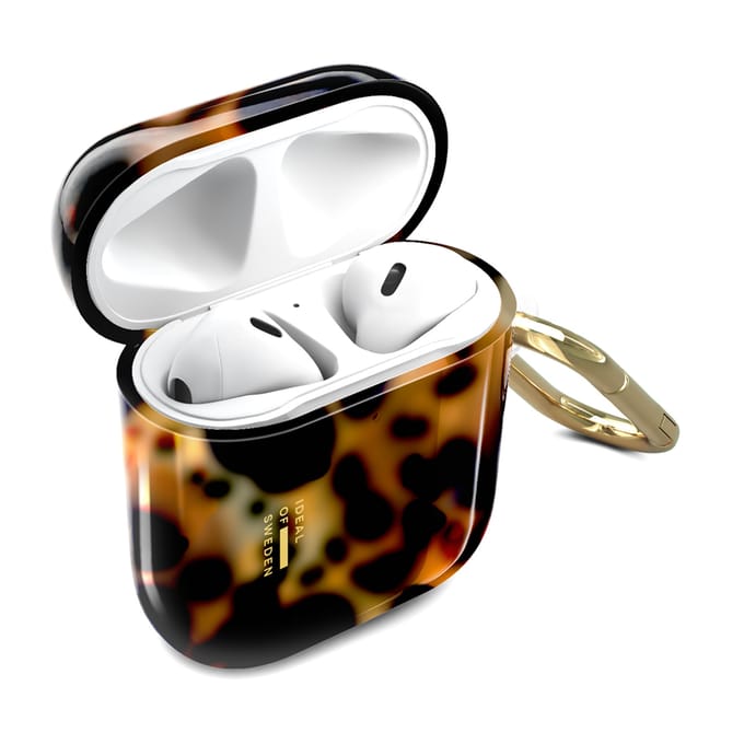 iDeal of Sweden Clear Case voor de  Apple AirPods 1 / 2 - Tortoise