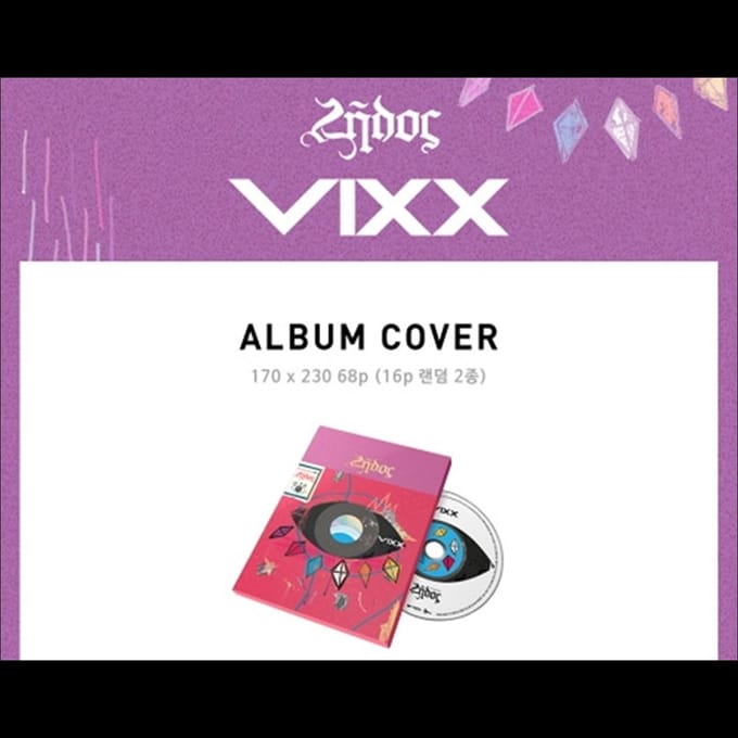 VIXX - Zelos 5ème Single Album No poster white