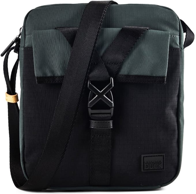 Mandarina Duck Y-Lite Crossbody tas 23 cm - Jongens - pine green
