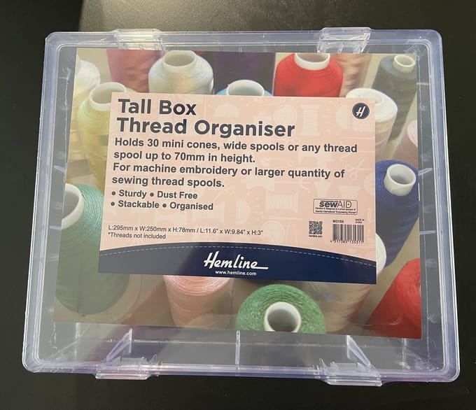 garen box / opbergbox voor 30 klossen