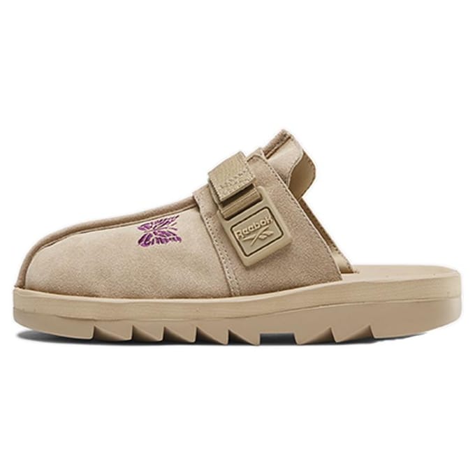 Needles x Reebok Beatnik Slides 'Canvas' 44.5 beige