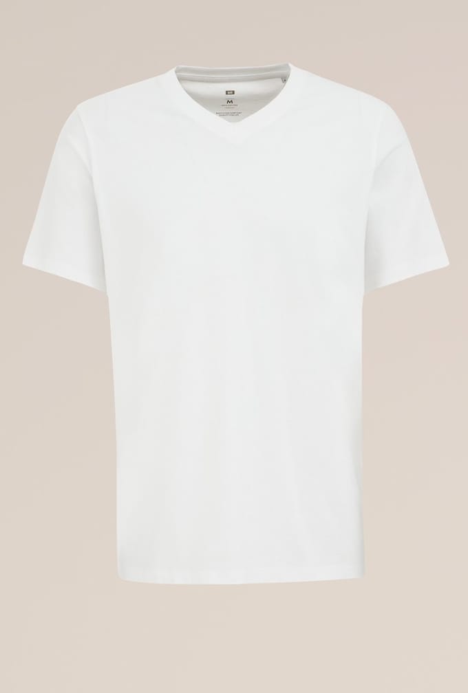 WE Fashion Heren Regular fit T-shirt van 100% katoen
