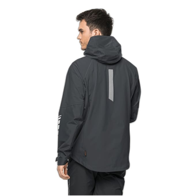Jack Wolfskin Heren Morobbia Jas (Zwart)