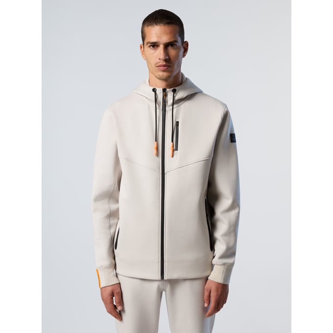 North Sails Hoodie Interlock volledige ritssluiting