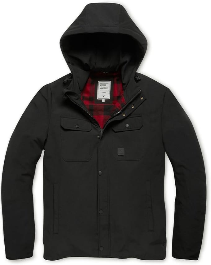 Vintage Industries Tussenjas Gareth Jacket Black