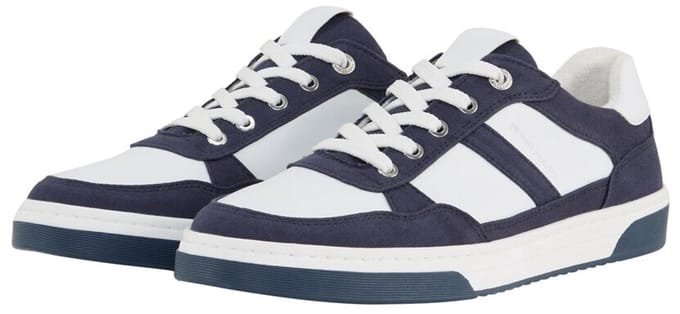 Tom Tailor - Trainers met kleurblokjes - Maat 36 - navy