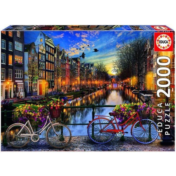 Puzzel Architectuur en monument - EDUCA - 17127 - 1500 stukjes - Paars