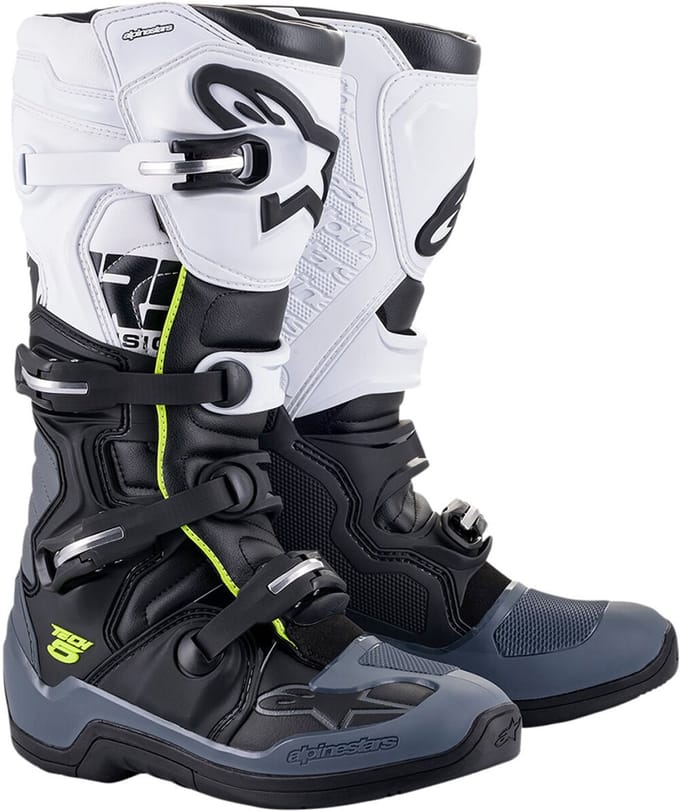 Alpinestars Tech 5 Off-road Laarzen Wit,Zwart EU 47 Man