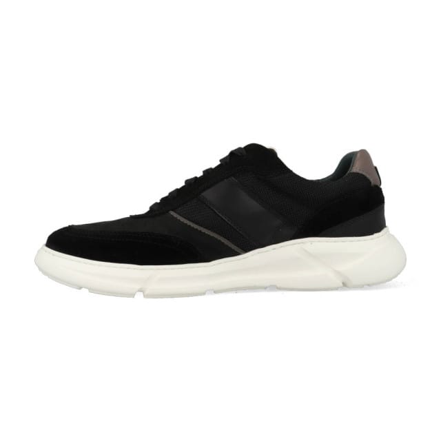 McGregor Heren Sneakers - Zwart - Lage Sneakers - Leer - Veters