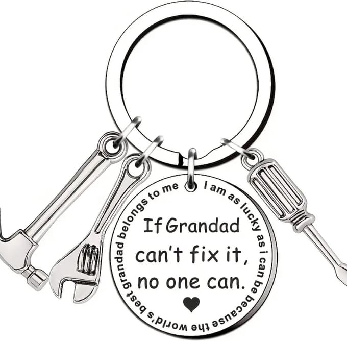 Sleutelhanger If grandpa can’t fix it, no one can