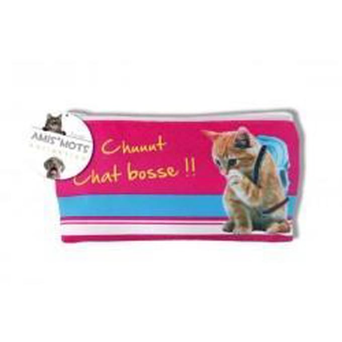 etui - Trousse à crayons avec image de chat