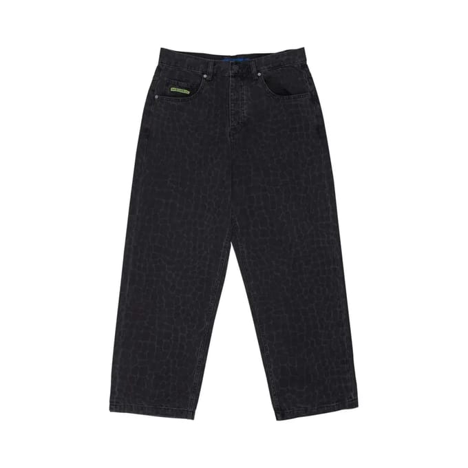 DC Baggy Denim Snake Jeans zwart
