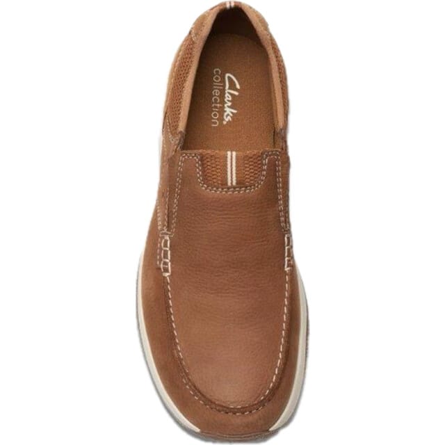 Clarks Sailview Step - heren instapper - Bruin - maat 42.5 (EU) 8.5 (UK)