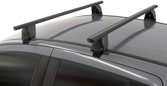Dakdragers geschikt voor Renault Modus 2004-2012 Menabo Delta zwart