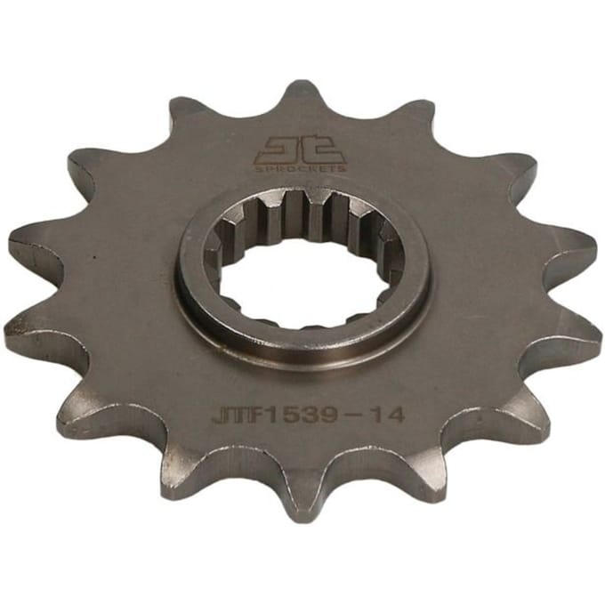Stalen standaard tandwiel voor motor JT Sprockets 520 Kawasaki Ninja 250 R (EX250K) 14T