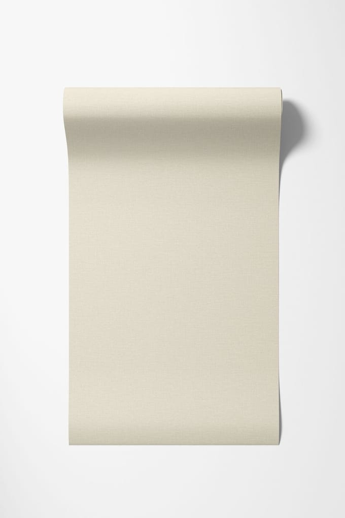Dutch Wallcoverings - Linen & Textures - uni beige - Vliesbehang - 10m x 53cm - LT10026