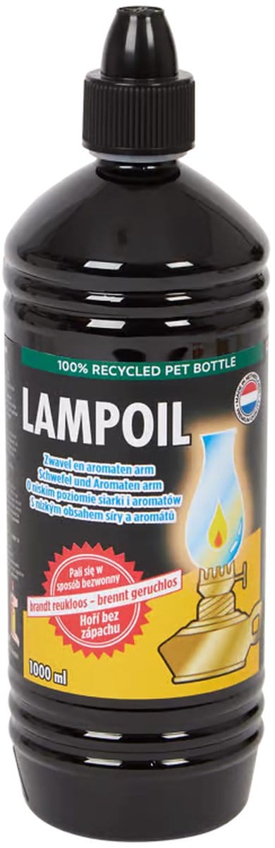 Lampenolie blank 1 liter - Tuinfakkelolie - Lampolie
