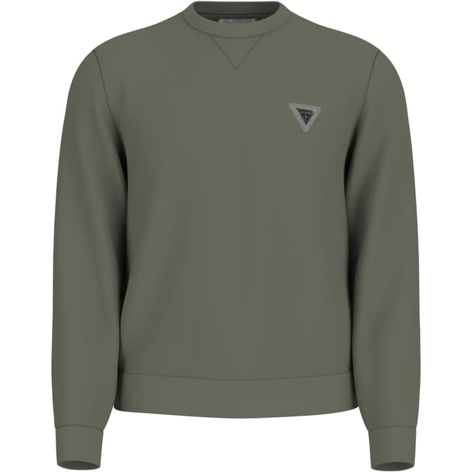 Guess Sweater met zwarte logopatch