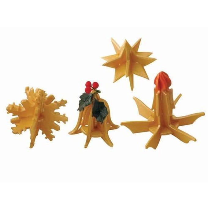 JEM 3D Uitstekers Kerstfiguren Set/7