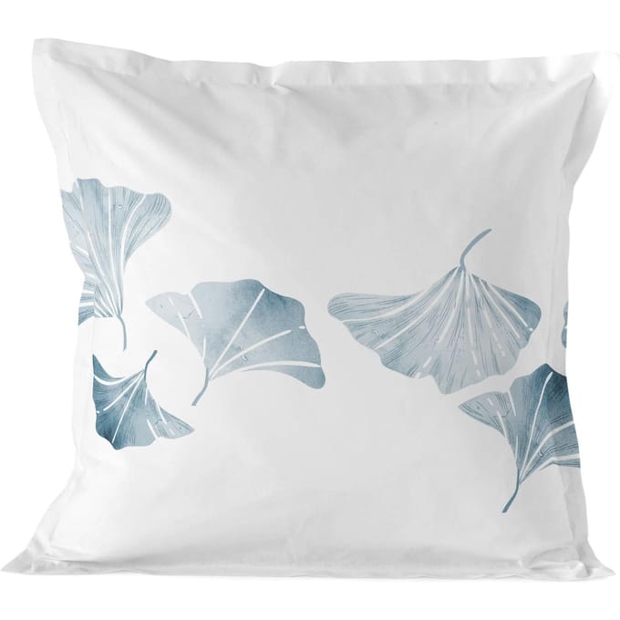 Kussensloop Ginkgo | Blanc