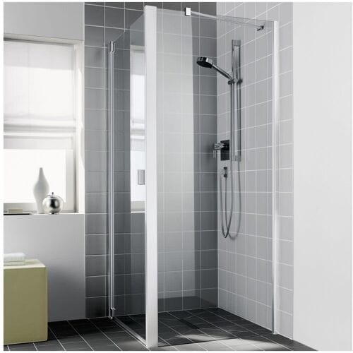 Kermi Raya side panel rigid 80 cm, for corner installation or U-cabin RATWD080201AK