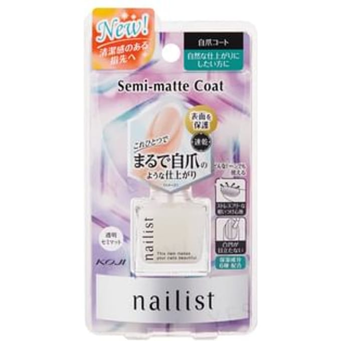 Koji - Nailist Semi-matte Coat 10ml