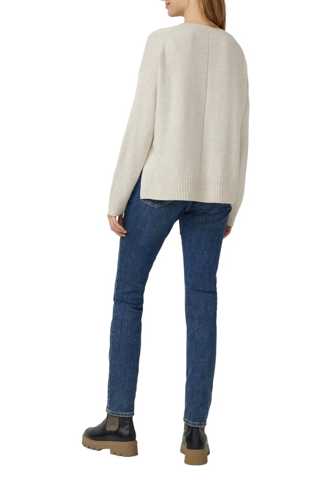 s.Oliver  Pullover Beige Maat: 40 | Sweaters Outlet | Dames | Beige