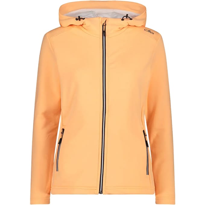 Dames fleece met capuchon CMP