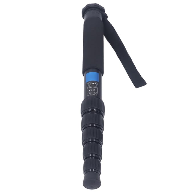 Perche Monopode Caméra Robuste Portable Télescopique Dégagement Rapide Stable Support Photographie Reflex