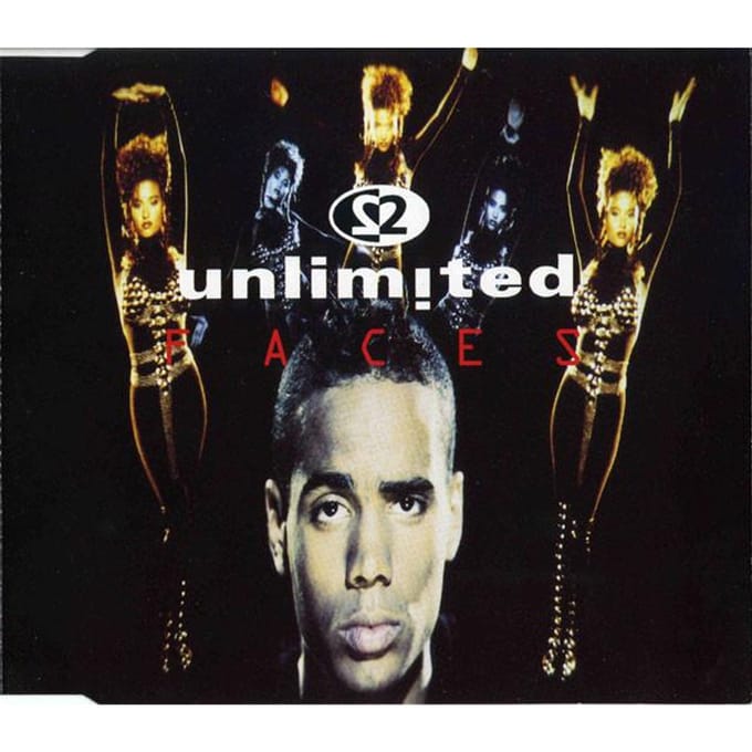 CD 2 UNLIMITED - Faces PWCD268 PWL Continental 1993 UK Dance & Electronica Gebruikt brown
