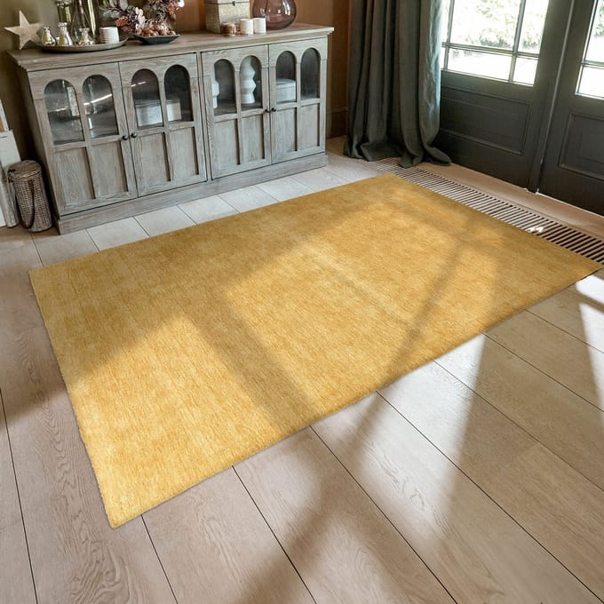 LOBERON Vloerkleed Cresil geel