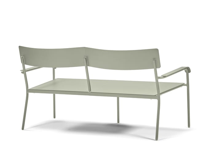Serax Vincent Van Duysen August tweezit bank L136cm H70cm eucalyptus groen