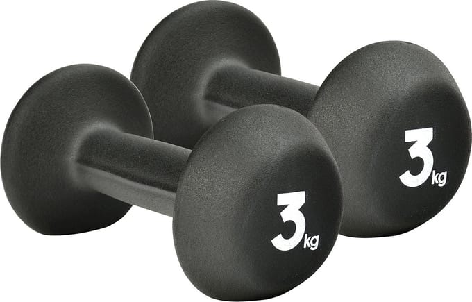 Adidas dumbbell set neopreen 2 x 3 kg