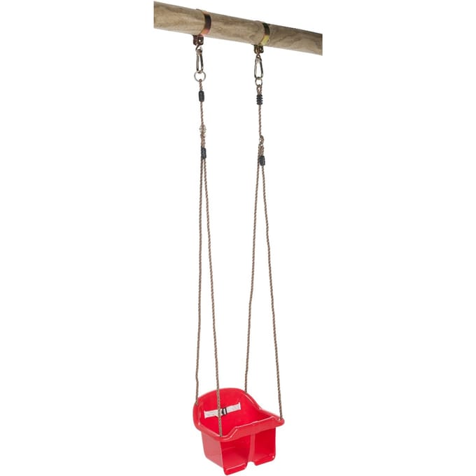 Babyschommel baby schommel rood voor speeltoestellen