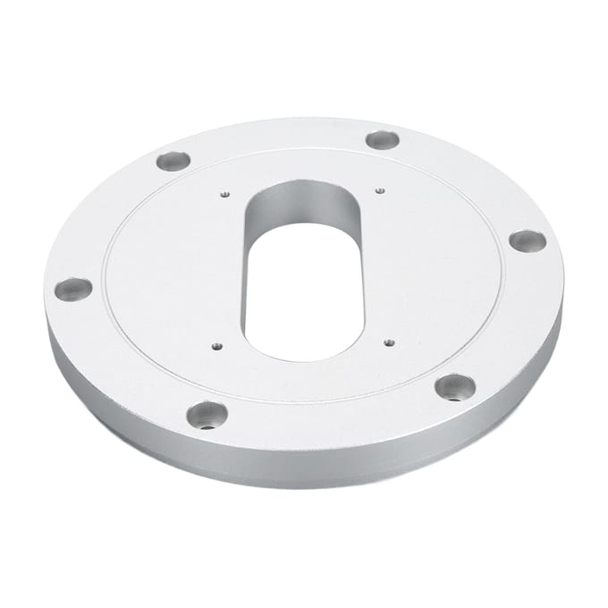 Toonarmplaat Aluminiumlegering Toonarm Armbordplaat voor SME 3009 3010R Toonarm voor SME BL77 BL91 white