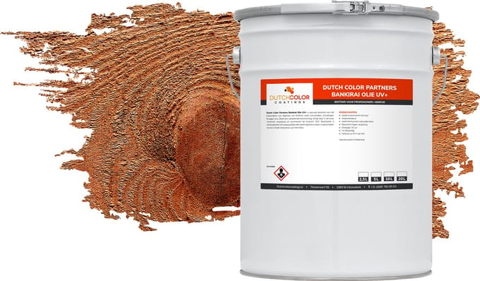 DCC Bankirai Olie UV+ - 20L - Teak