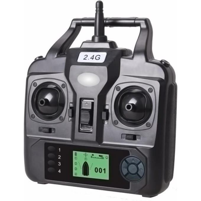 Télécommande pour bateau-appât de pêche GPS D18B D16B D18E D16E noir