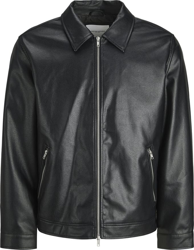 JACK&JONES - JJECASABLANCA PU JACKET NOOS - Heren - Buitenjassen