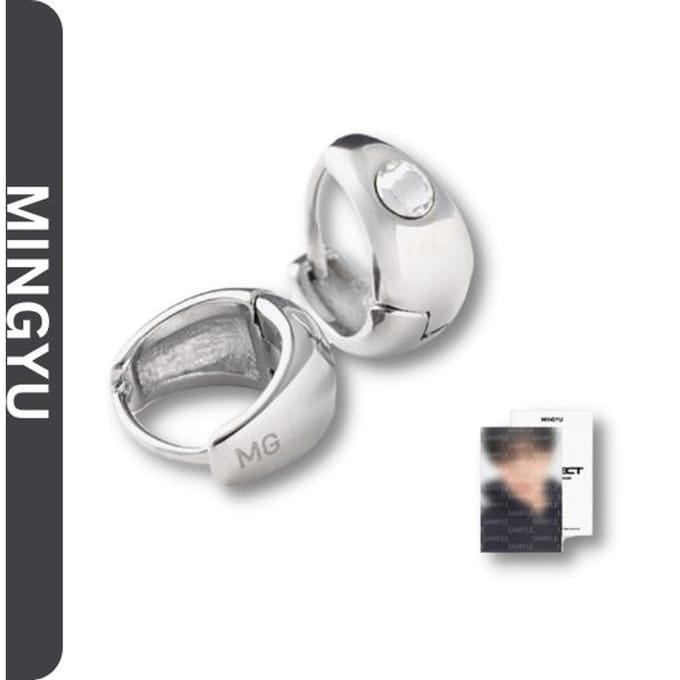 Zeventien Connect-oorbellen white
