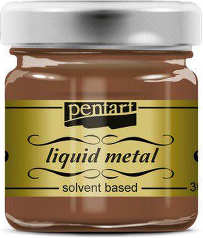 Pentart Liquid Metal Solvent Koper 30ml