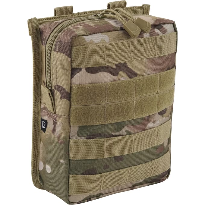 Brandit - Cross tactical camo Molle tasje - One size - Multicolours