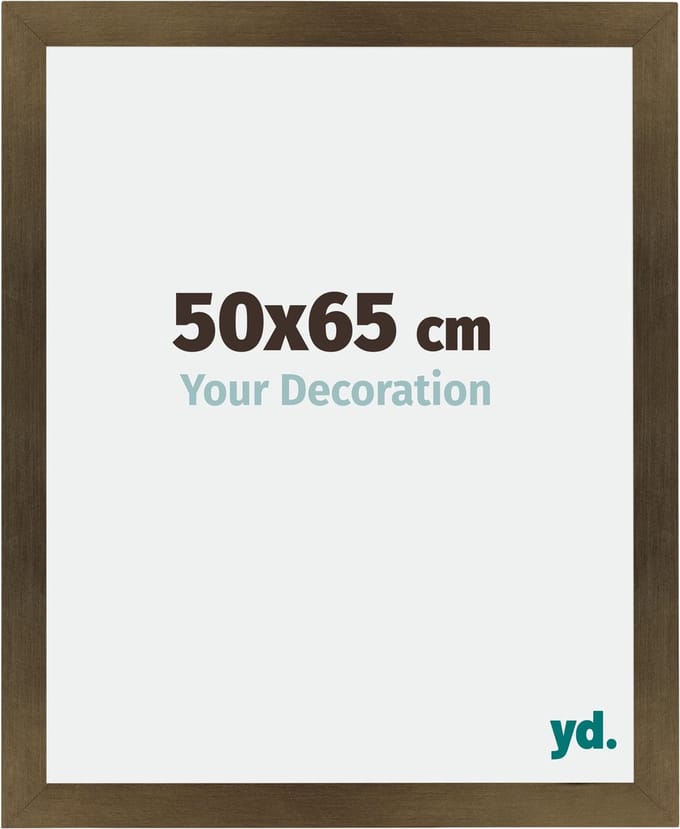 Your Decoration - Fotolijst 50x65 cm - MDF - Brons Decor - Mura
