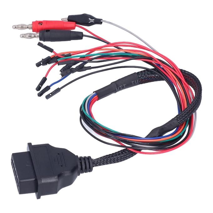 Universele Multiboot Tricore Kabel ECU Bench Pinout Kabel Auto Accessoires voor MPPS V18 MPPS V21 black