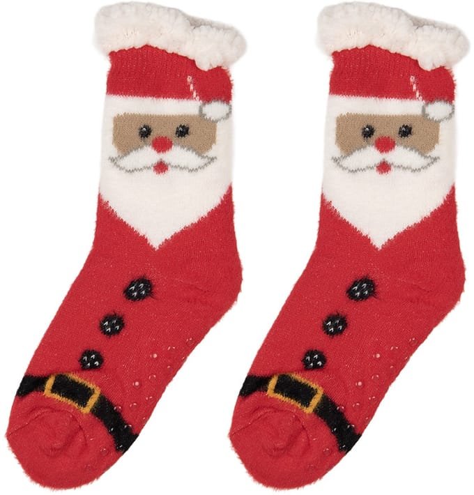 Clayre & Eef Kerstsokken one size Rood Synthetisch