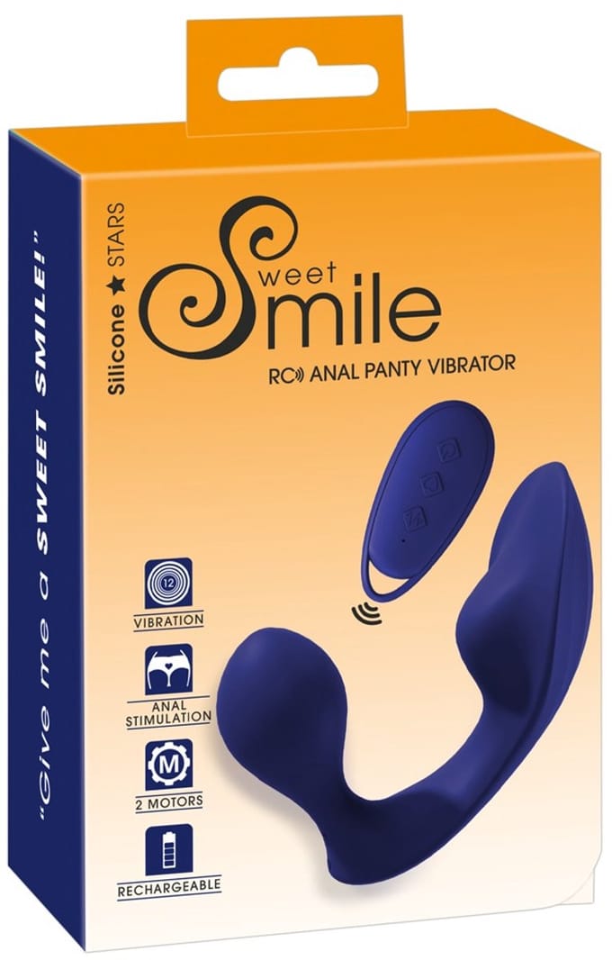 Sweet Smile Rc Anal Panty Vibrator Lila