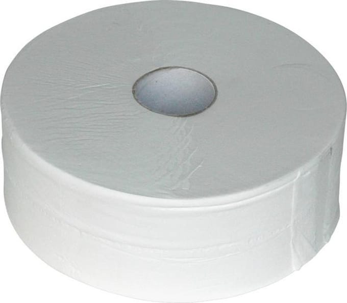 Toiletpapier, 2-laags, 380m, wit