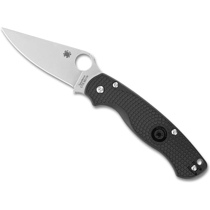 Spyderco Para Military 2 Black Lightweight PE – Iconisch EDC Mes In Ultralichte Uitvoering