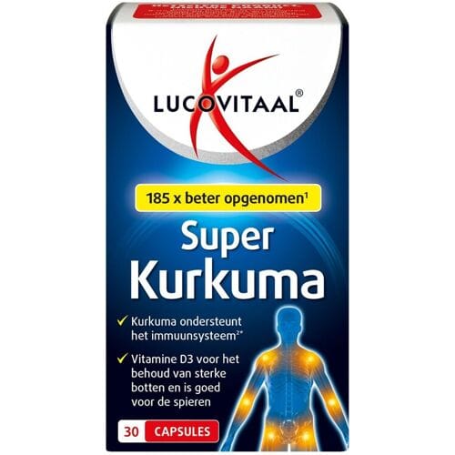 Lucovitaal Kurkuma X-tra Krachtig 30 capsules